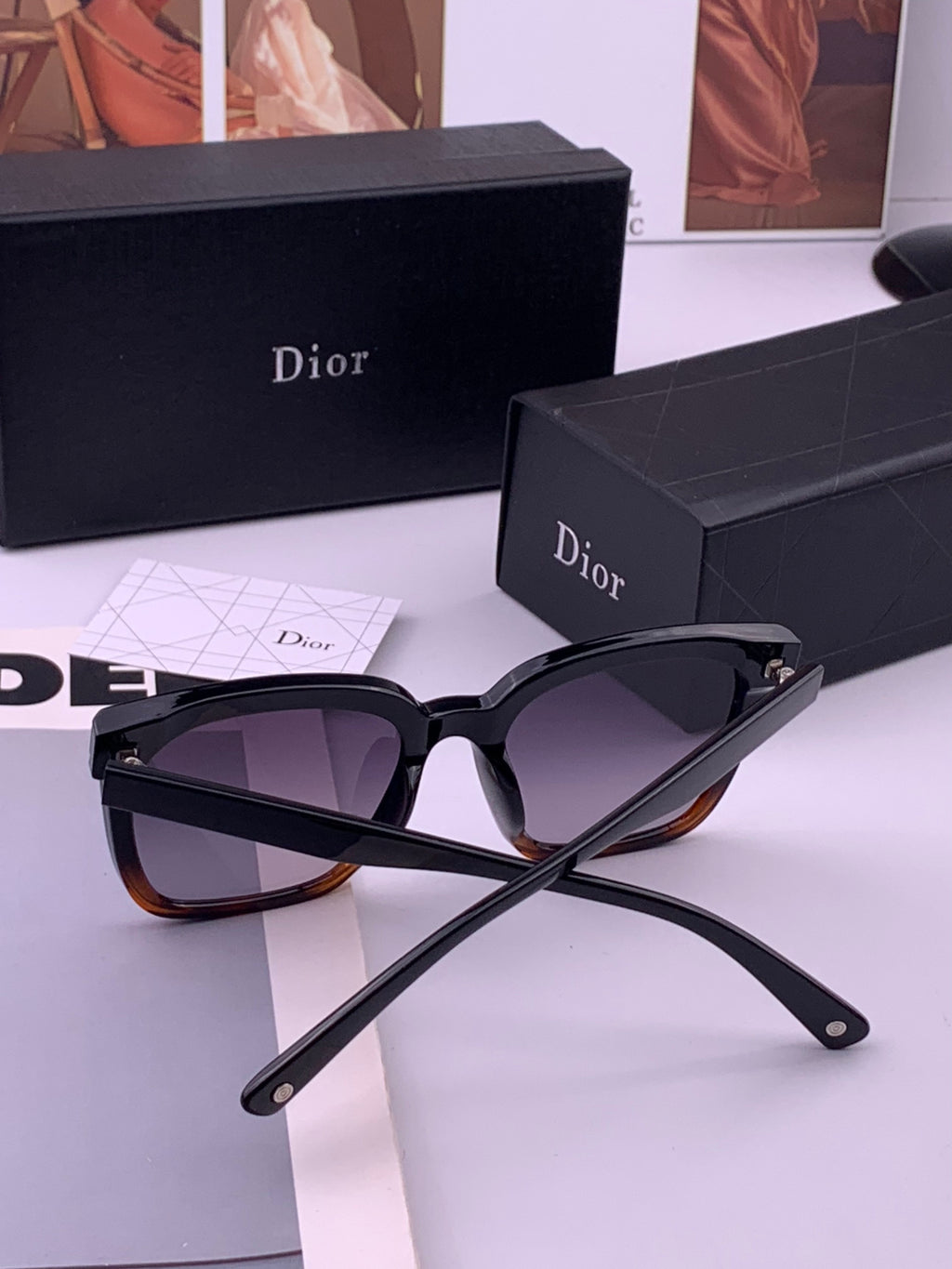 Gucci G752 Polarized Square Brown Lens Sunglasses for Women - 415037 - detail image 3