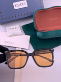 Gucci G2897 Square Brown Lens Sunglasses for Men & Women - 415038
