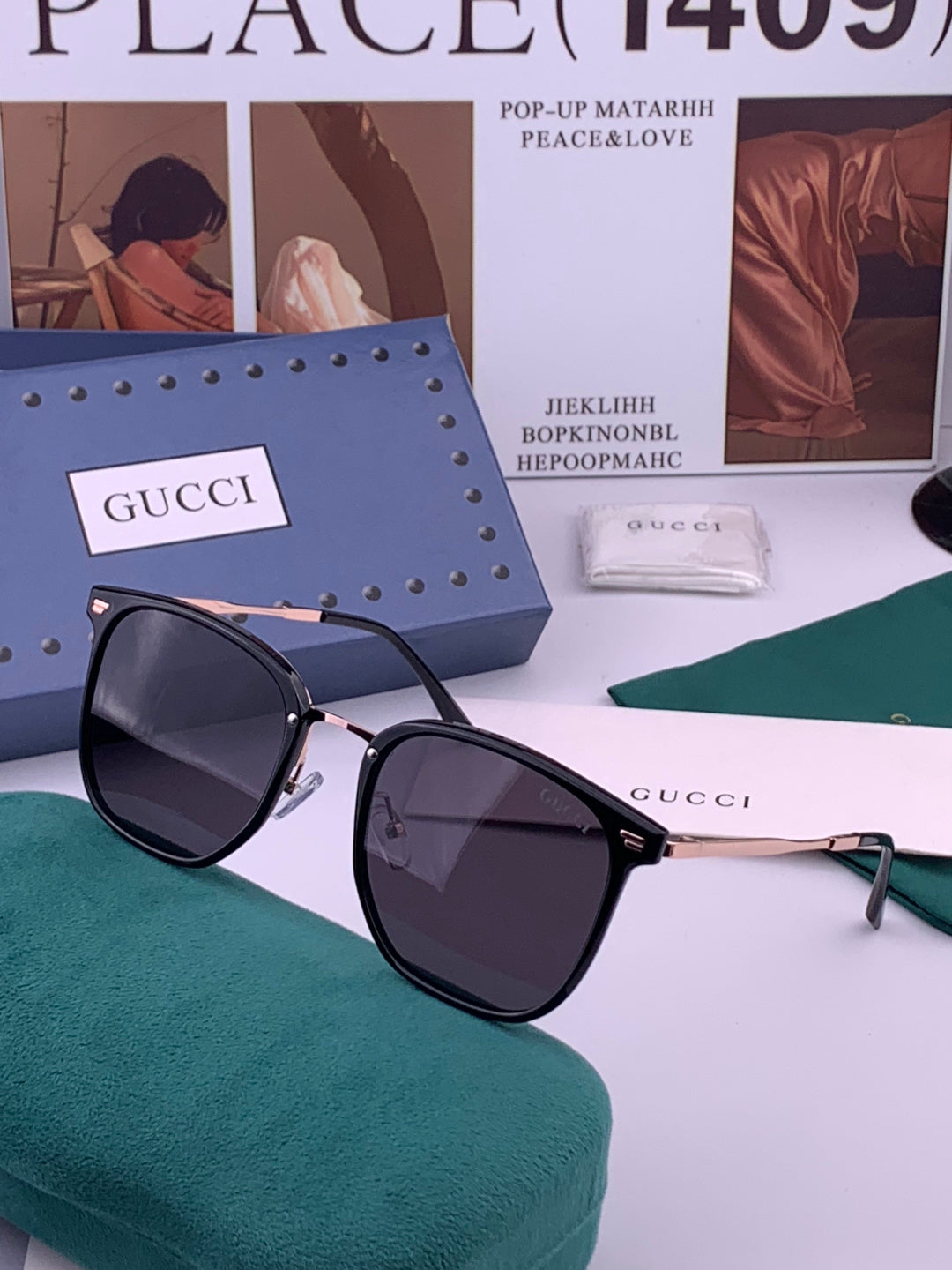 Gucci G11924 Fashion Brown Lens Sunglasses for Men & Women - 415039 - detail image 2