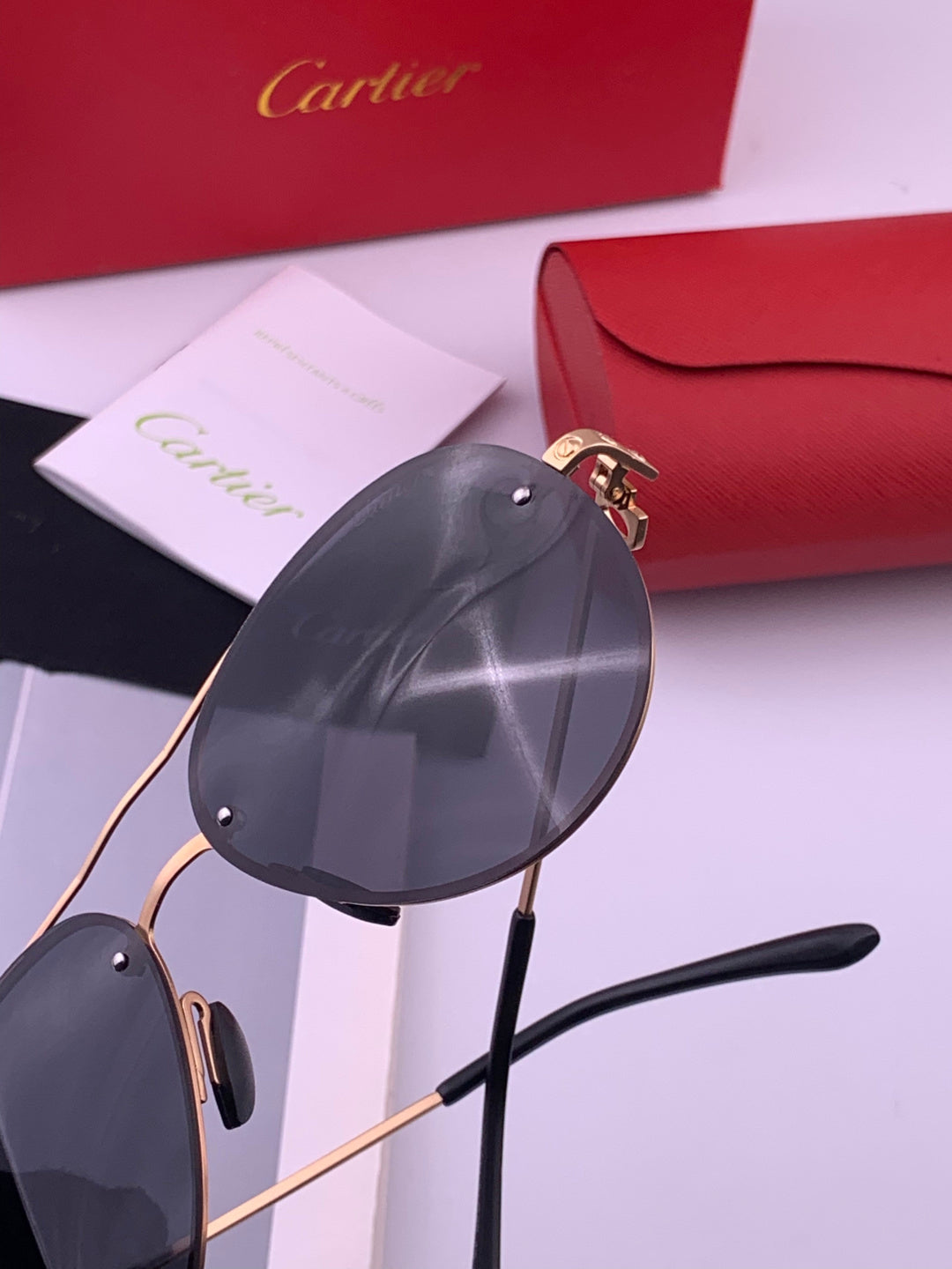 Cartier CK880663 Polarized Fashion Brown Lens Sunglasses for Men & Wo - 415909 - detail image 4