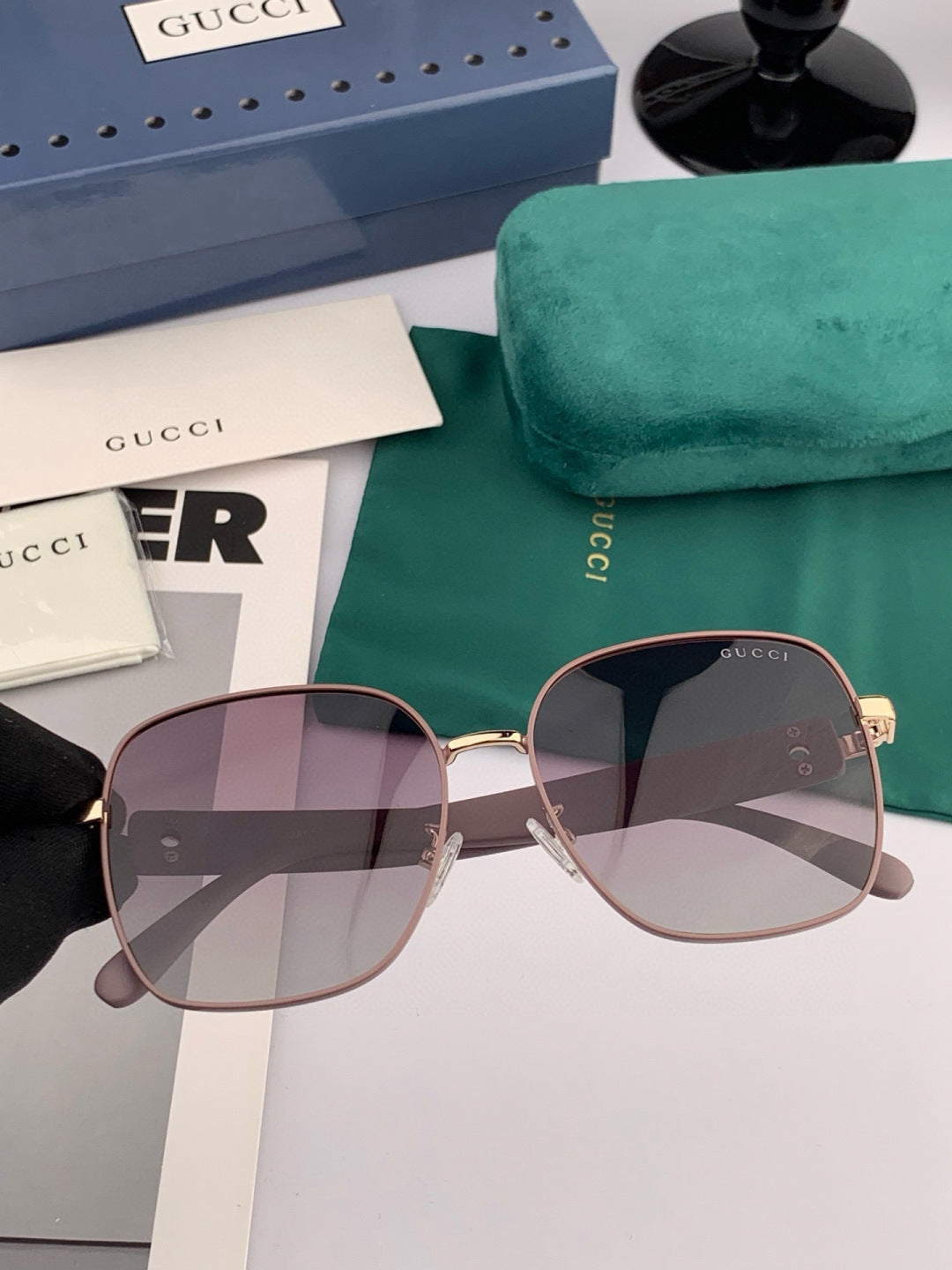 Gucci G9388 Round Brown Lens Sunglasses for Men & Women - 415049 - detail image 2