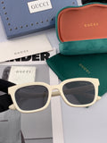 Gucci G5108 Polarized Square Black Lens Sunglasses for Women - 415050