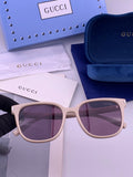 Gucci G87722 Polarized Round Black Lens Sunglasses for Women - 415053