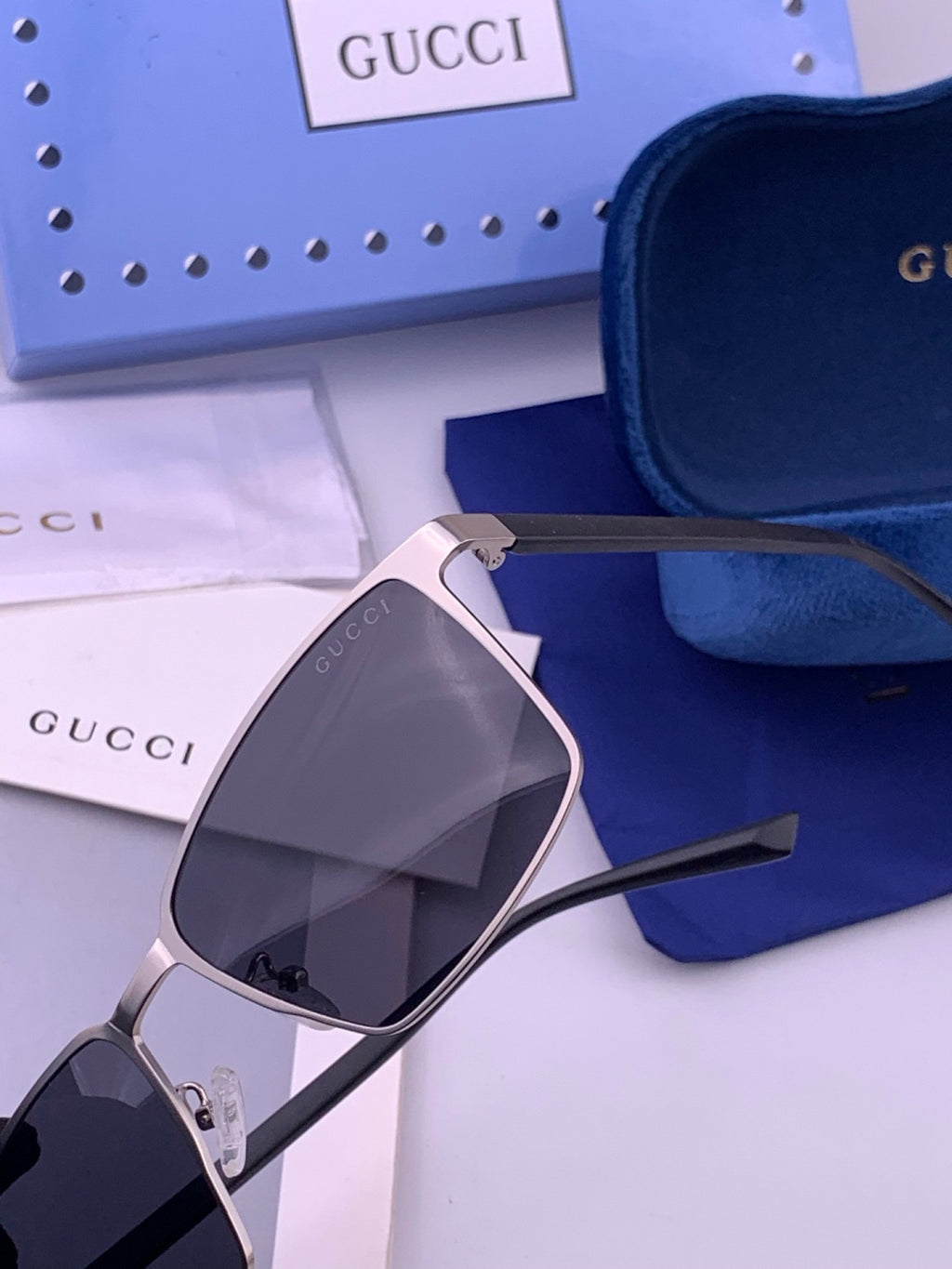 Gucci G6807 Polarized Aviator Gold Lens Sunglasses for Men & Women - 415023 - detail image 3