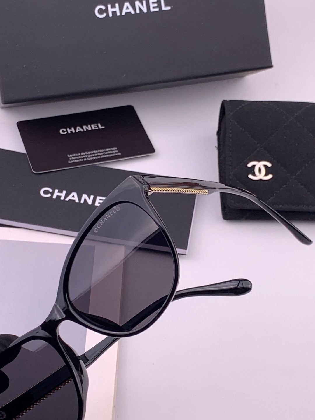 Chanel CH7821 Polarized Round Brown Lens Sunglasses for Men & Women - 415239 - detail image 3