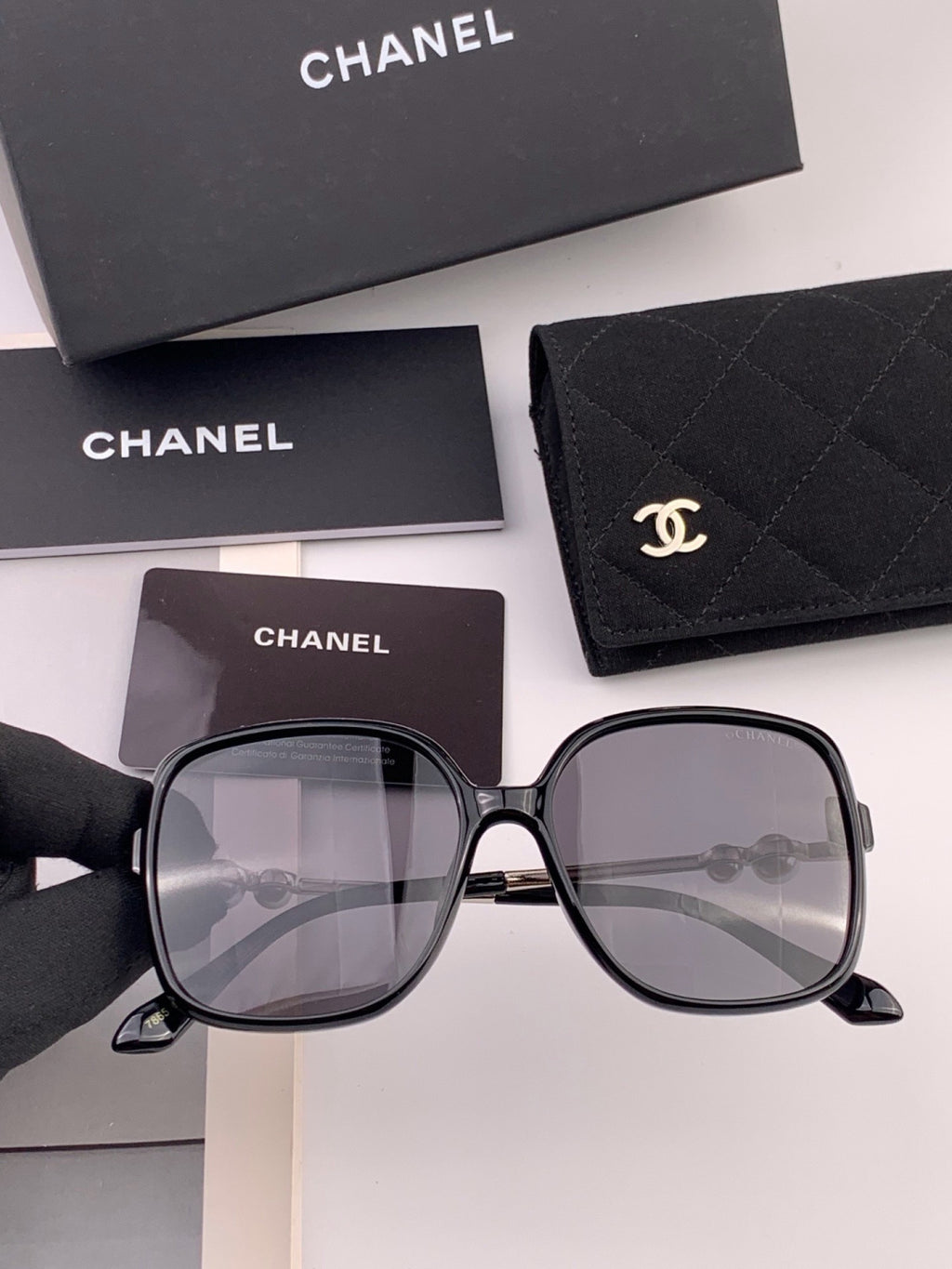 Chanel CH5786 Polarized Oversized Gray Lens Sunglasses for Men & Wome - 415241 - detail image 2