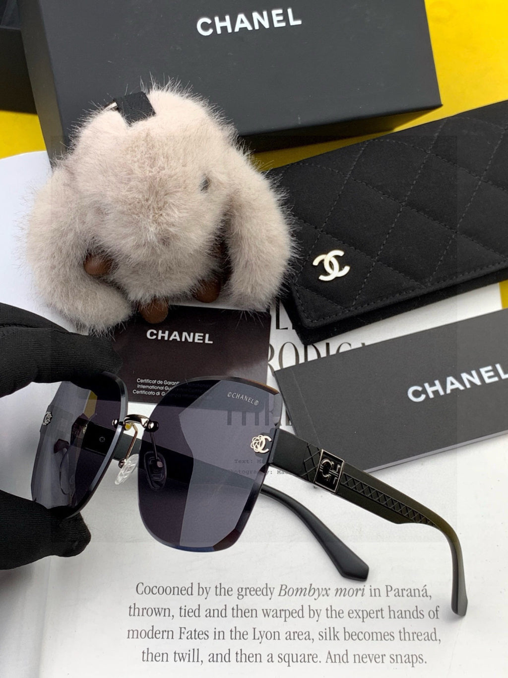 Chanel CH4550 Fashion Brown Lens Sunglasses for Men & Women - 415230 - detail image 3