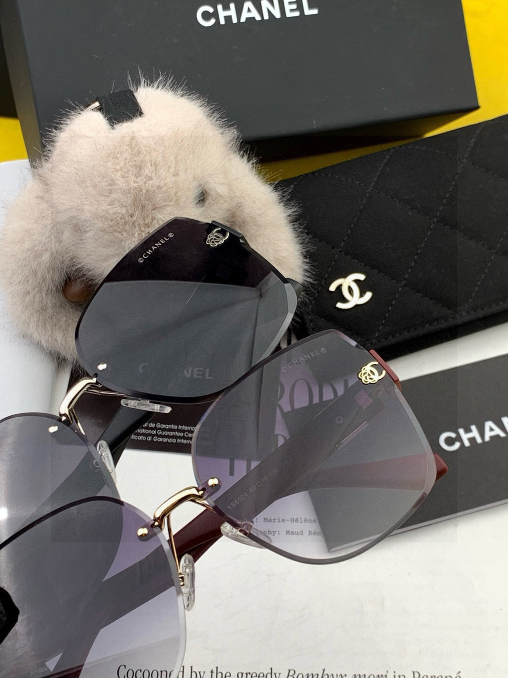 Chanel CH4550 Fashion Brown Lens Sunglasses for Men & Women - 415230 - detail image 5