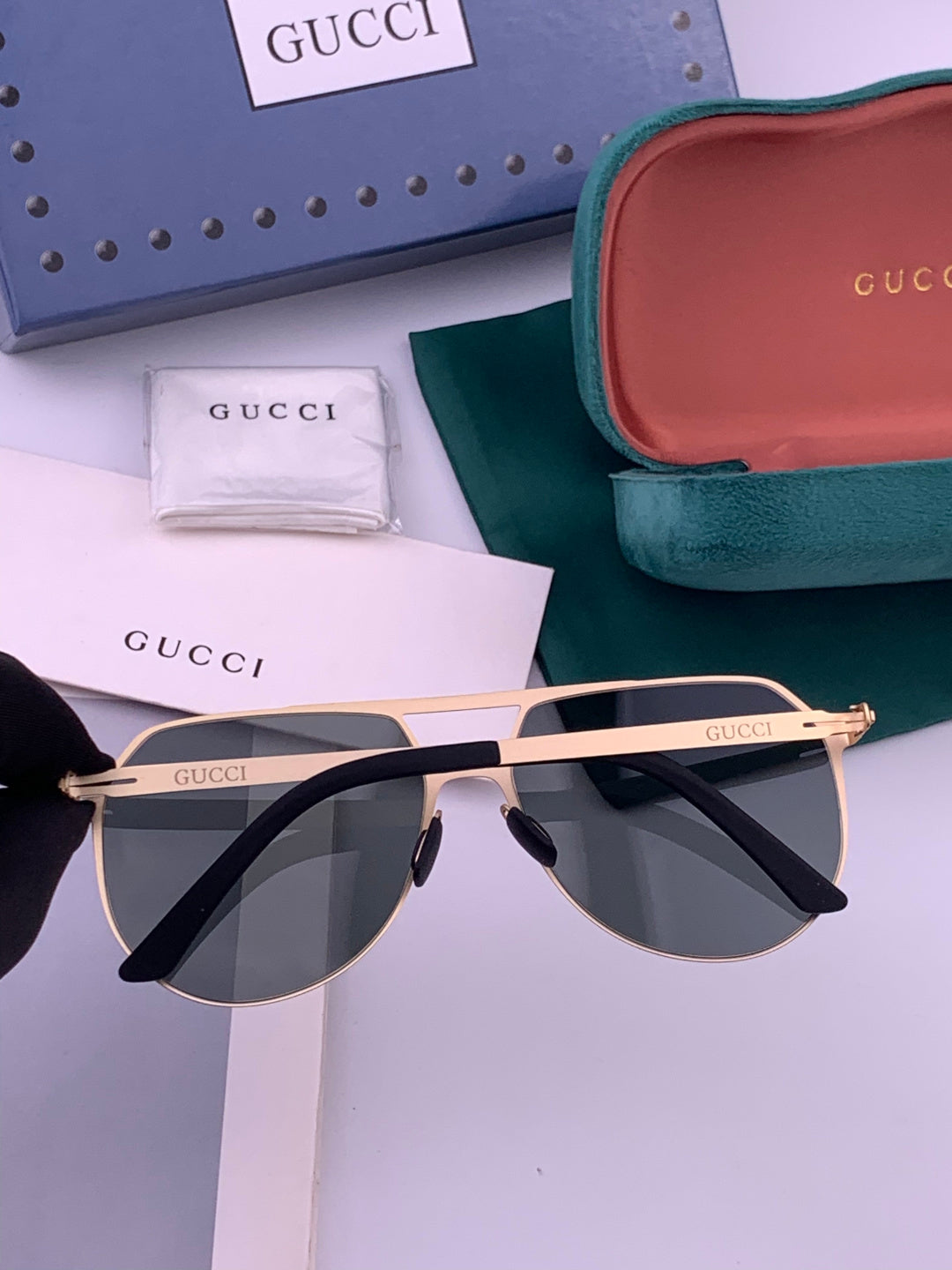 Gucci G2731 Polarized Fashion Black Lens Sunglasses for Men & Women - 415006 - detail image 5