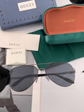 Gucci G1502 Polarized Fashion Gold Lens Sunglasses for Men & Women - 415012