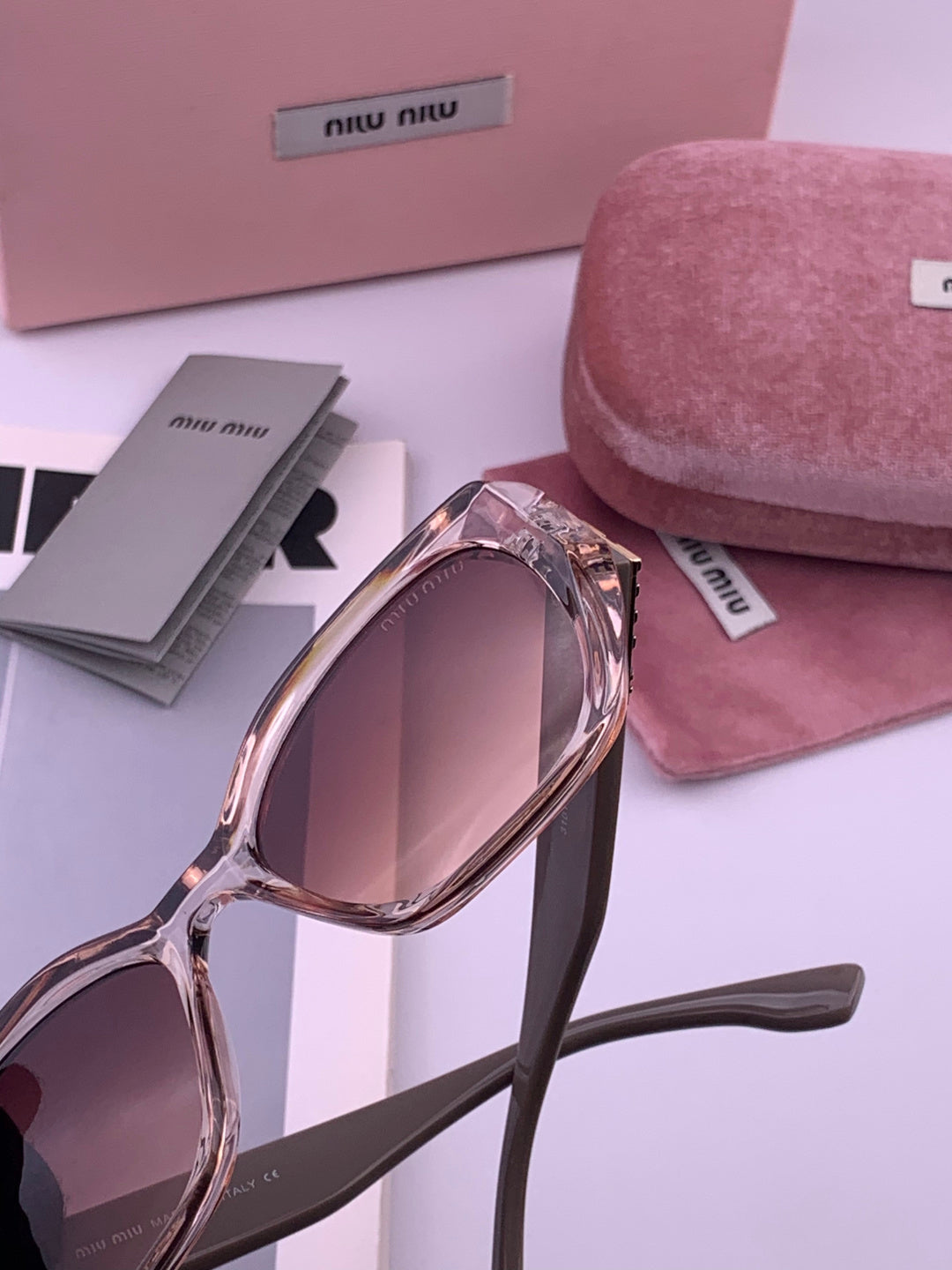 Miu Miu M1310 Fashion Purple Lens Sunglasses for Men & Women - 432688 - detail image 5
