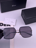 Dior D7635 Polarized Fashion Black Lens Sunglasses for Men & Women - 431833