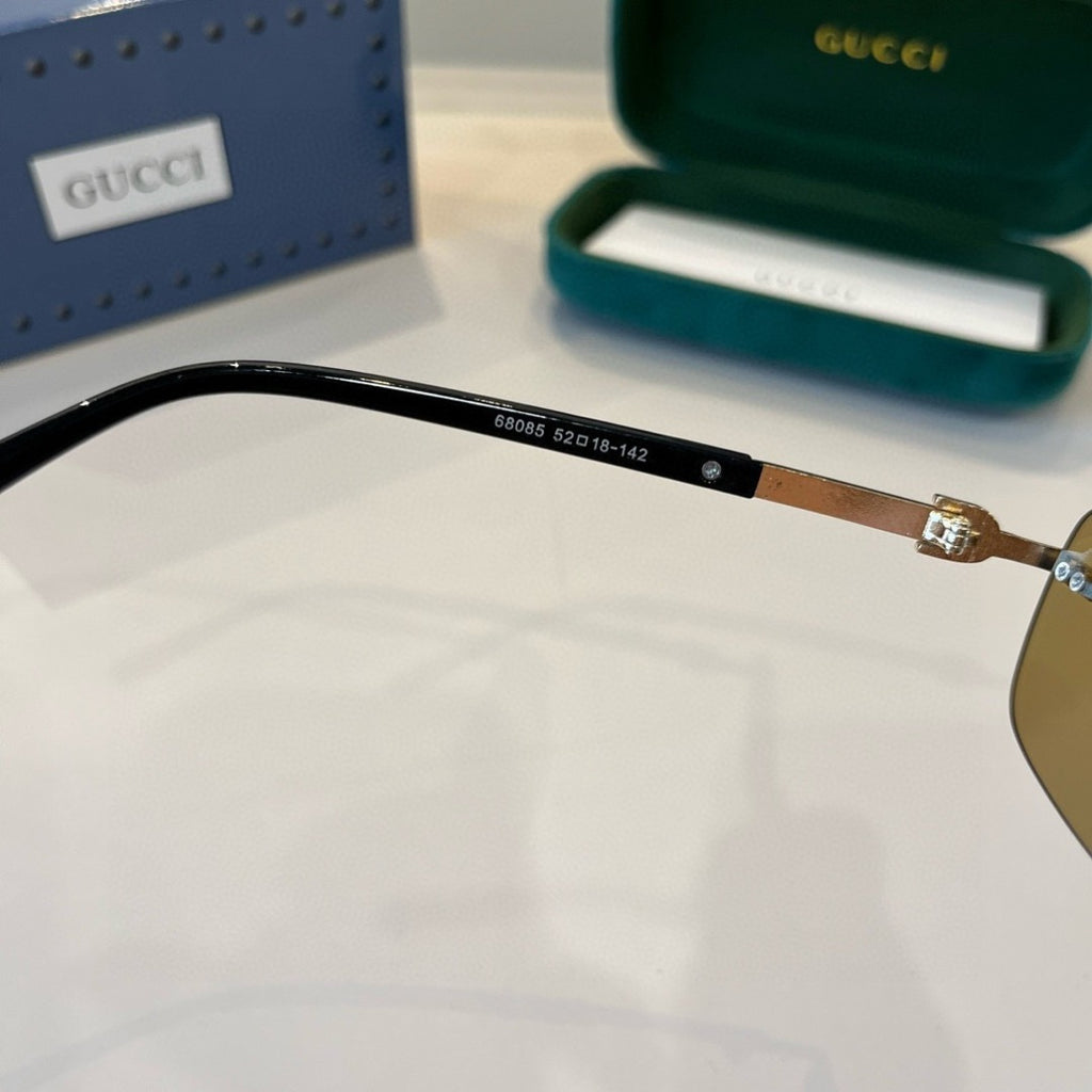 Gucci Polarized Fashion Brown Lens Sunglasses for Men - detail image 10