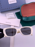 Gucci G5906 Polarized Square Black Lens Sunglasses for Men & Women