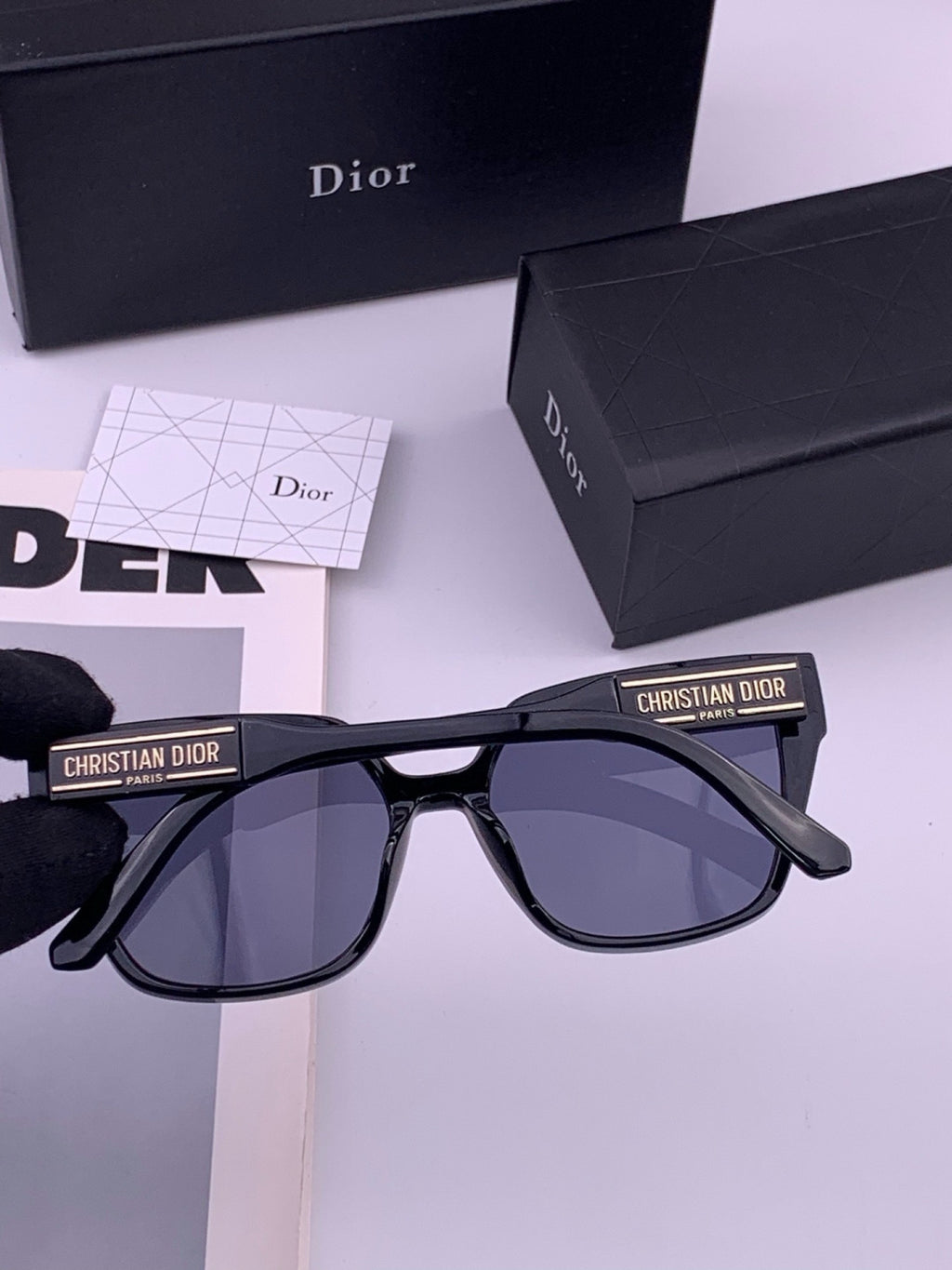 Dior D67706 Fashion Gold Lens Sunglasses for Men & Women - 431786 - detail image 2