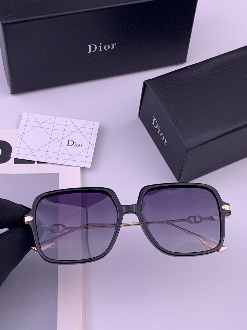 Dior CD3203 Polarized Fashion Gold Lens Sunglasses for Men & Women - 431789 - detail image 2