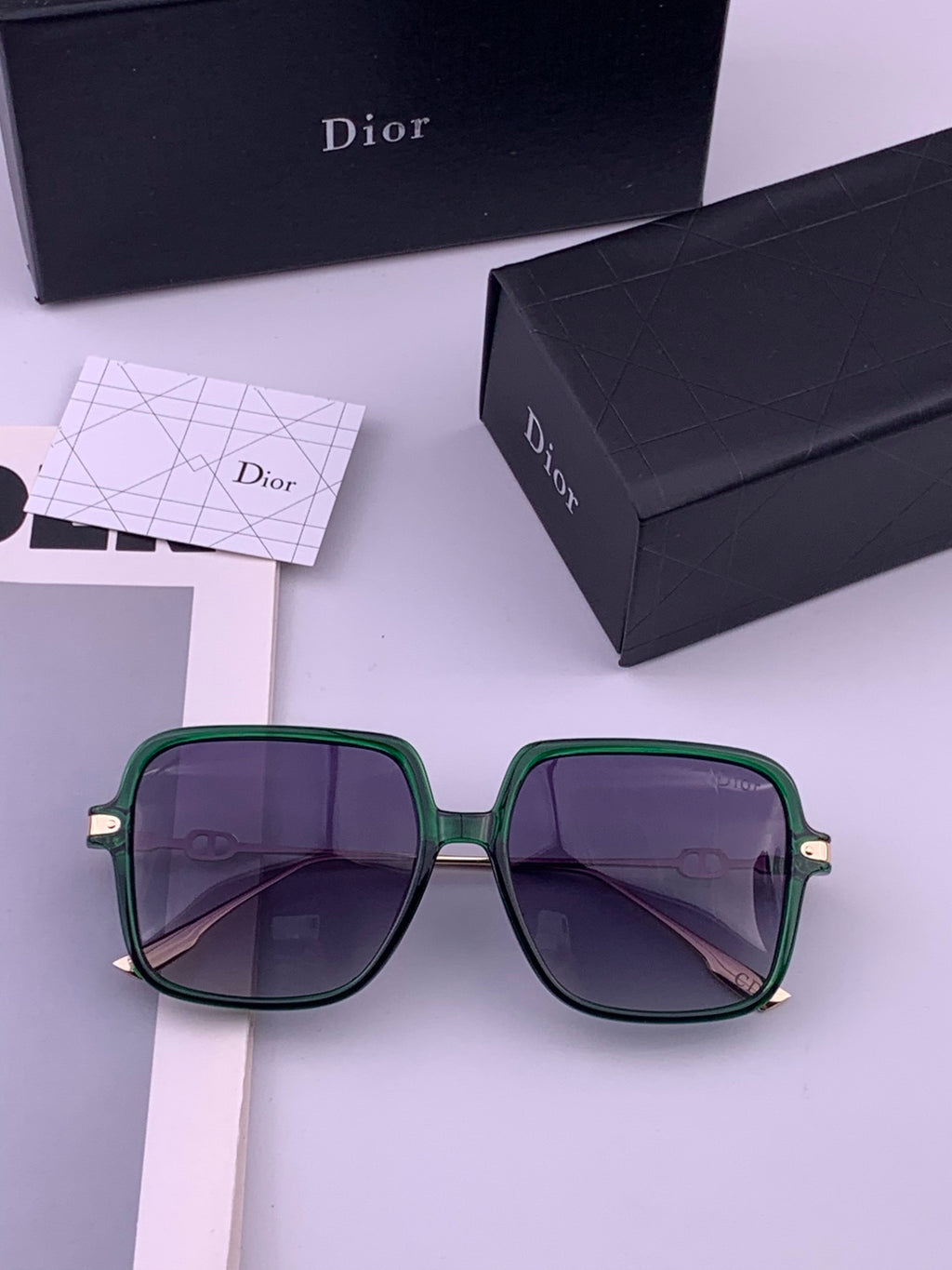 Dior CD3203 Polarized Fashion Gold Lens Sunglasses for Men & Women - 431790 - detail image 7
