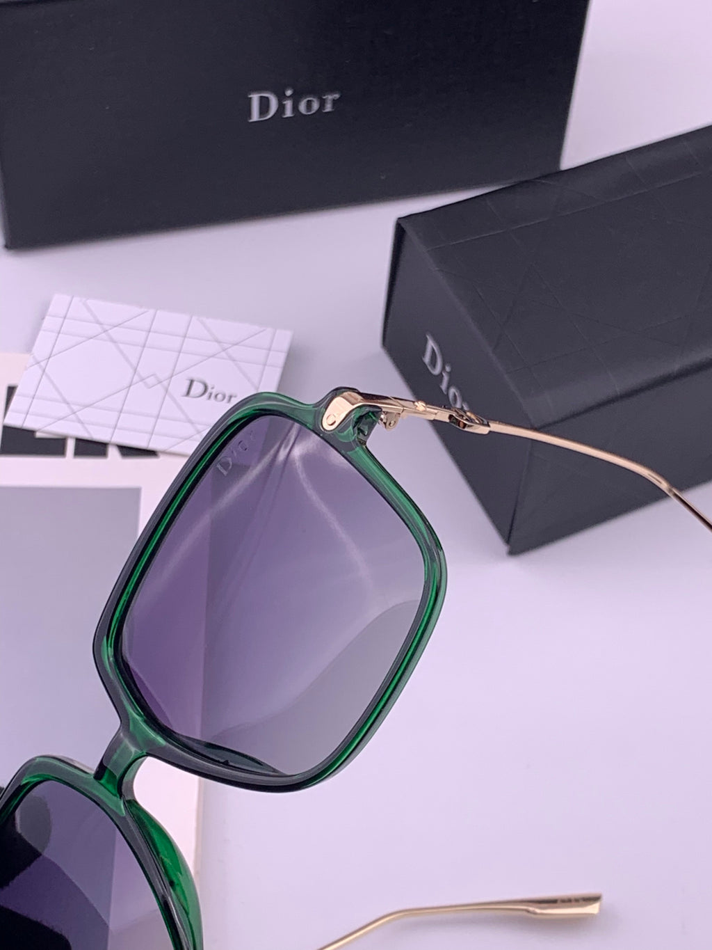Dior CD3203 Polarized Fashion Gold Lens Sunglasses for Men & Women - 431790 - detail image 4