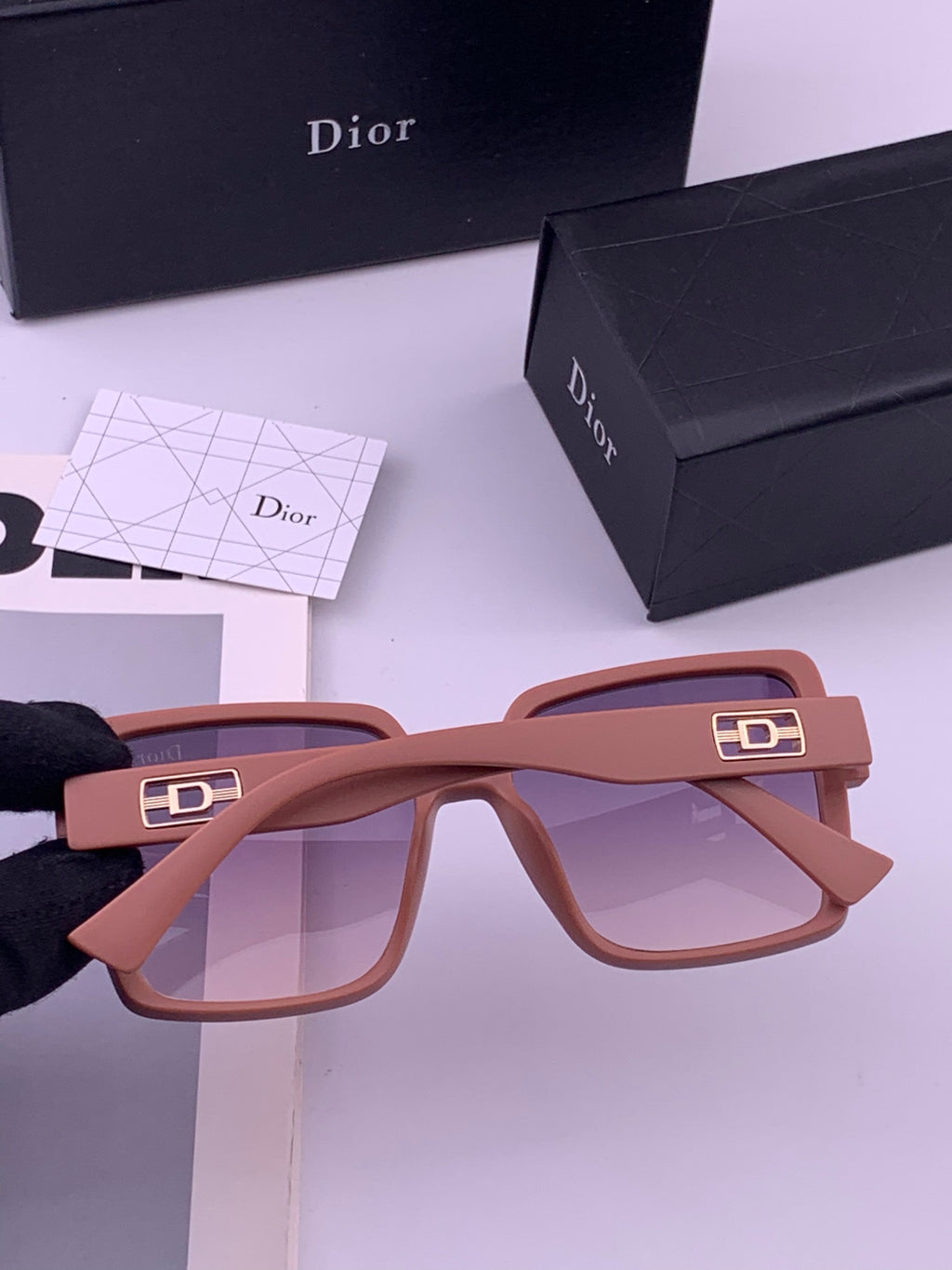 Dior D78000 Fashion Gold Lens Sunglasses for Men & Women - 431792 - detail image 5