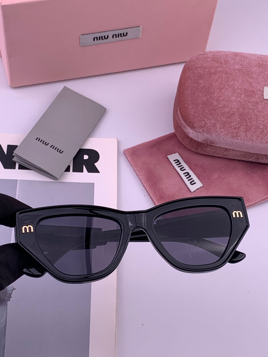 Miu Miu M8232 Fashion Brown Lens Sunglasses for Men & Women - 432658