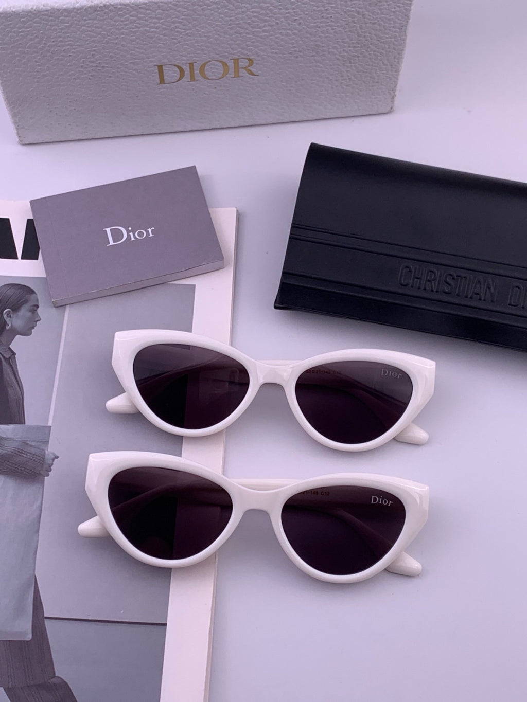 Dior D4109 Polarized Square Pink Lens Sunglasses for Men & Women - 431771 - detail image 6