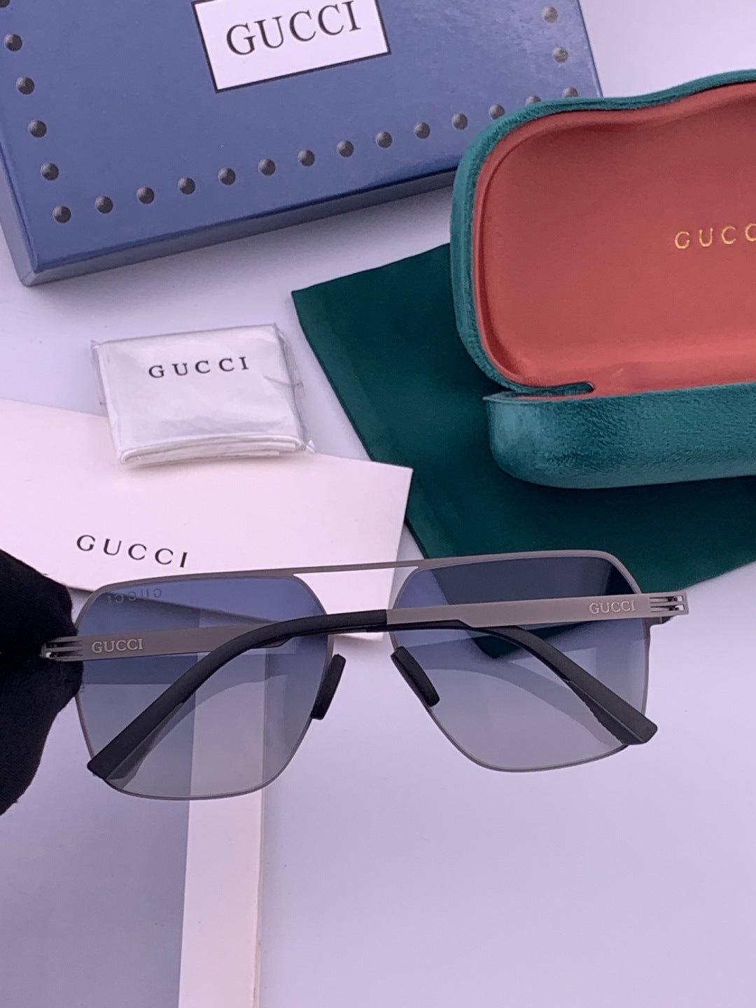 Gucci G711 Polarized Fashion Brown Lens Sunglasses for Men & Women - 431340 - detail image 6
