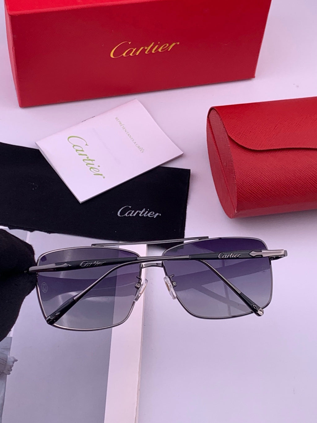 Cartier CK8100 Polarized Fashion Gold Lens Sunglasses for Men & Women - 449553 - detail image 5