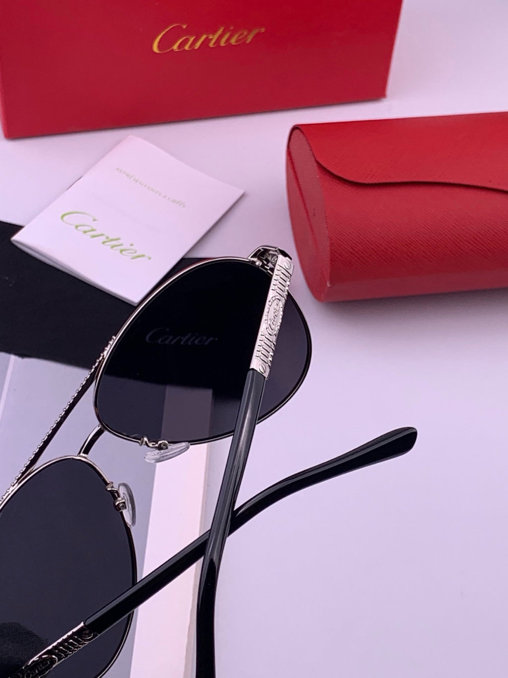 Cartier CK1080 Polarized Fashion Gold Lens Sunglasses for Men & Women - 449555 - detail image 6