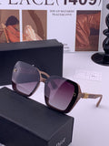 Dior CD3290 Polarized Square Gold Lens Sunglasses for Women - 449104