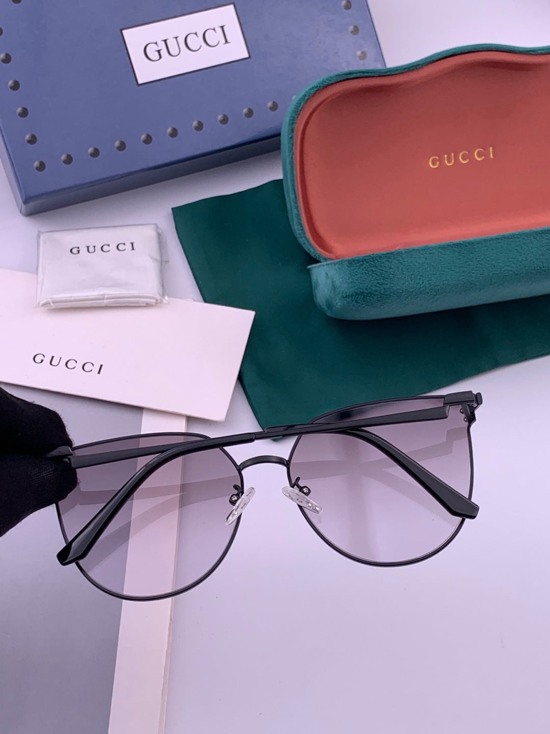Gucci G3660 Fashion Orange Lens Sunglasses for Men & Women - 448718 - detail image 3