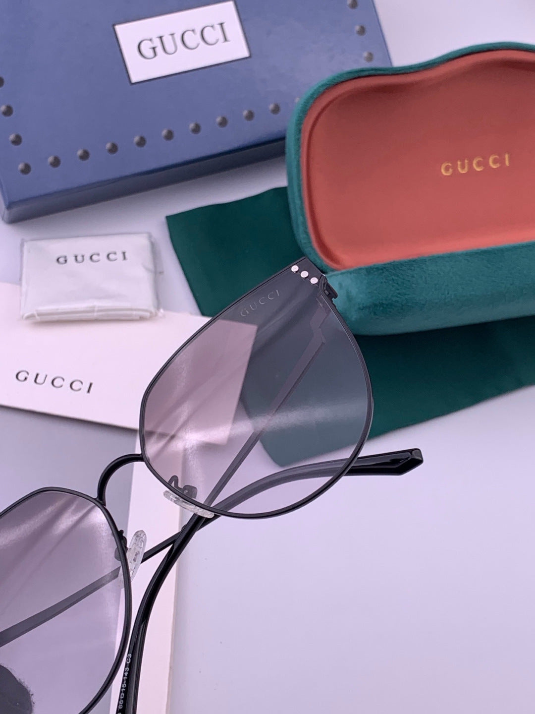Gucci G3660 Fashion Orange Lens Sunglasses for Men & Women - 448718 - detail image 4