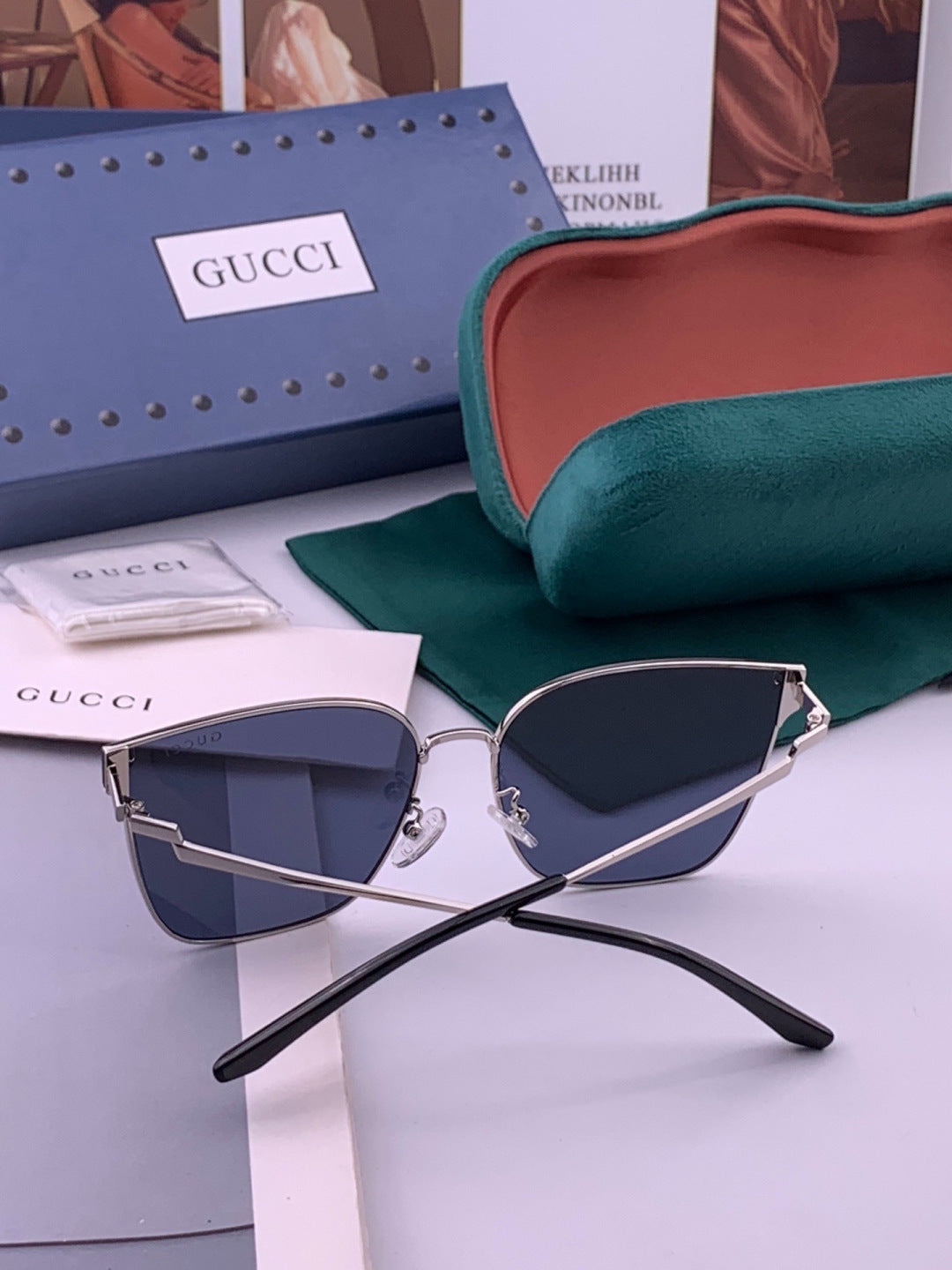 Gucci G2660 Fashion Gold Lens Sunglasses for Men & Women - 448733 - detail image 5