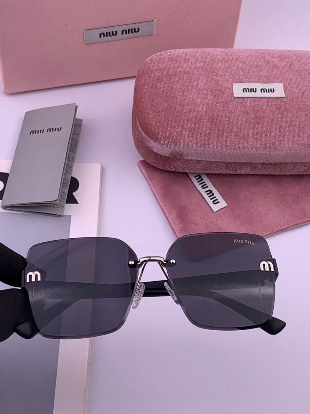 Miu Miu M7550 Fashion Brown Lens Sunglasses for Men & Women - 449729