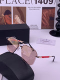 Prada Fashion Red Lens Sunglasses for Men - 449357