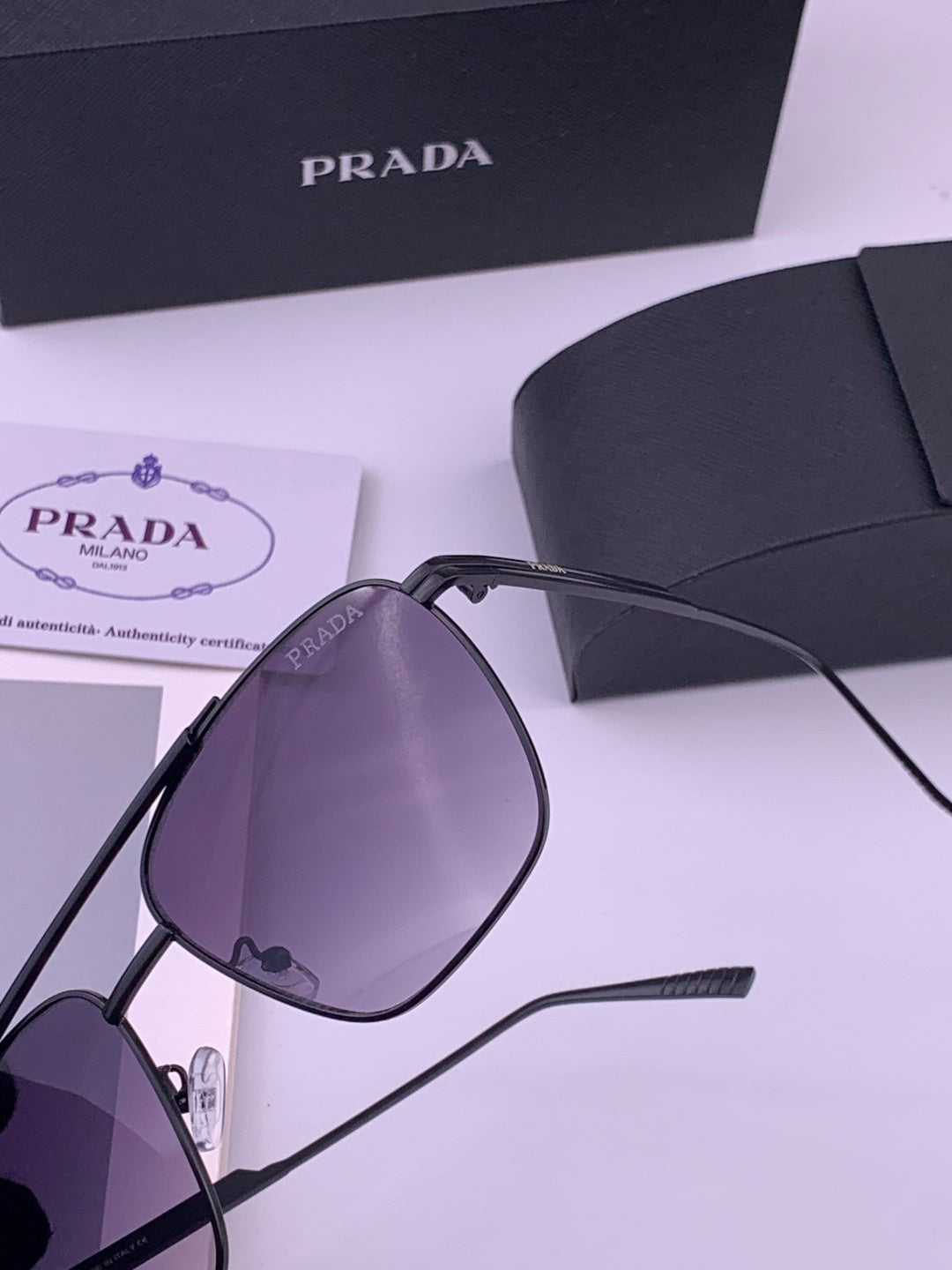 Prada Fashion Purple Lens Sunglasses for Men - 449360 - detail image 2