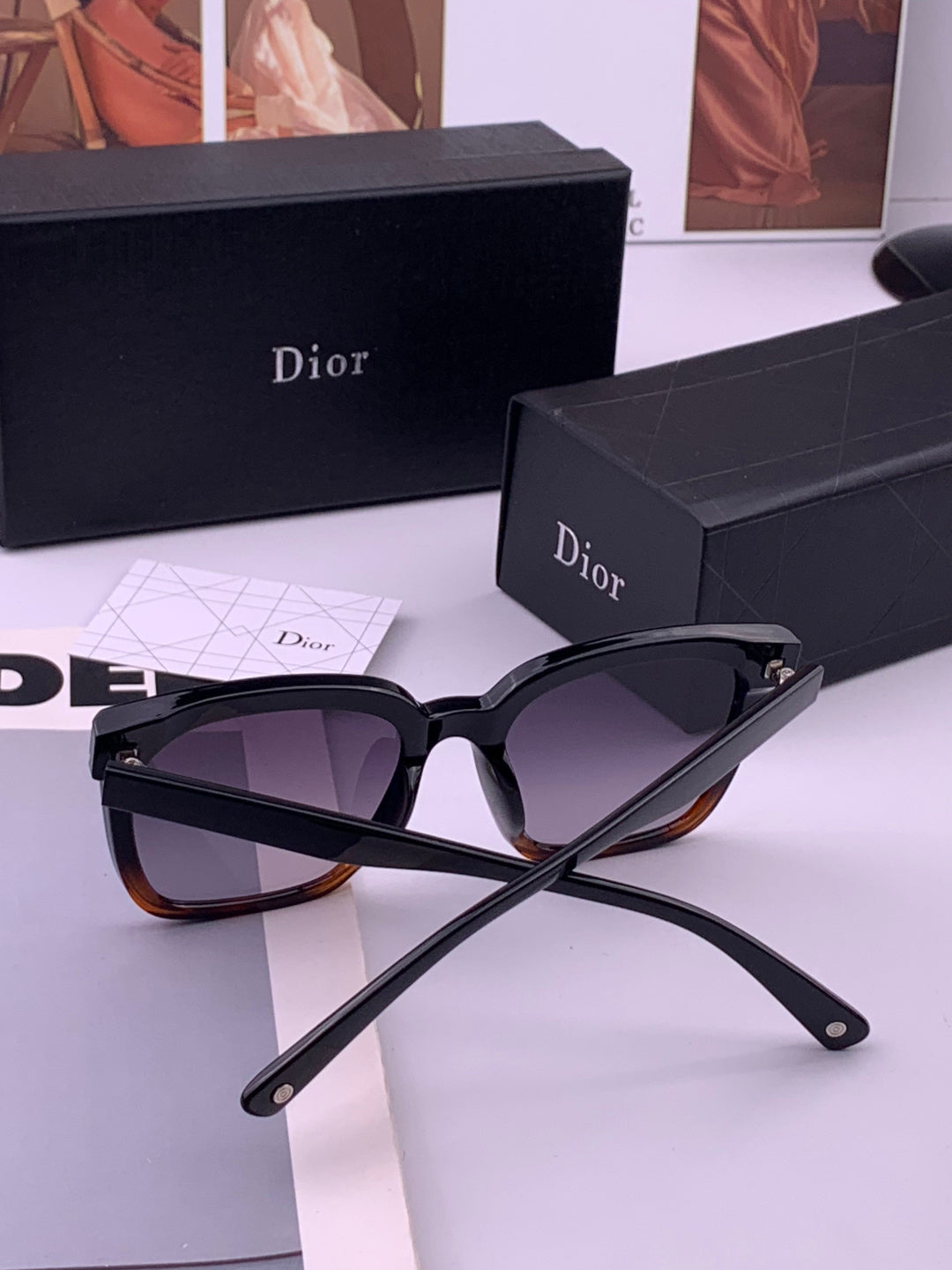 Gucci G752 Polarized Square Brown Lens Sunglasses for Women - 448694 - detail image 3