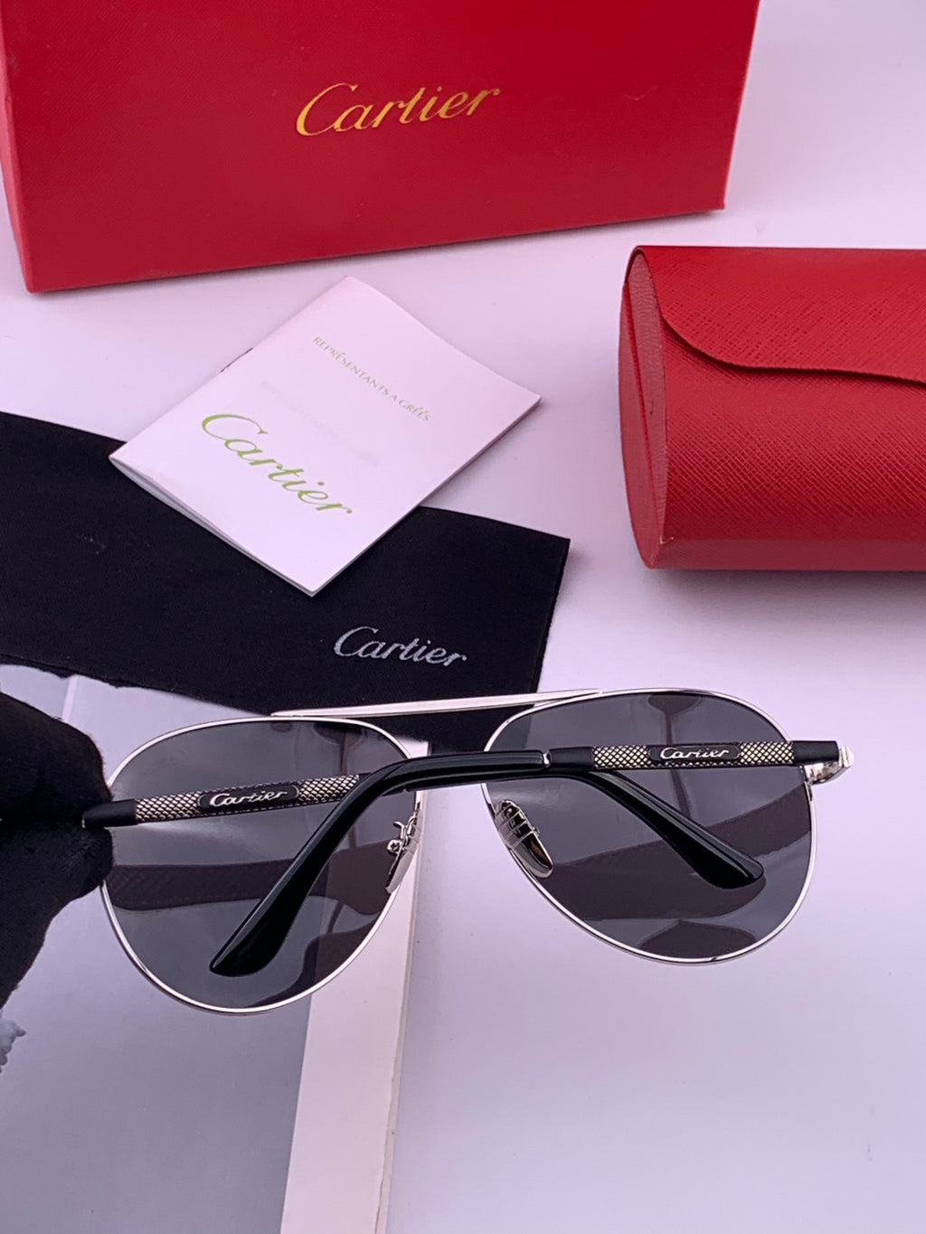 Cartier CK4080 Polarized Fashion Brown Lens Sunglasses for Men & Wome - 449520 - detail image 4