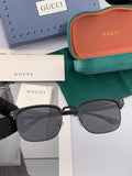 Gucci G5384 Polarized Square Black Lens Sunglasses for Women - 448705