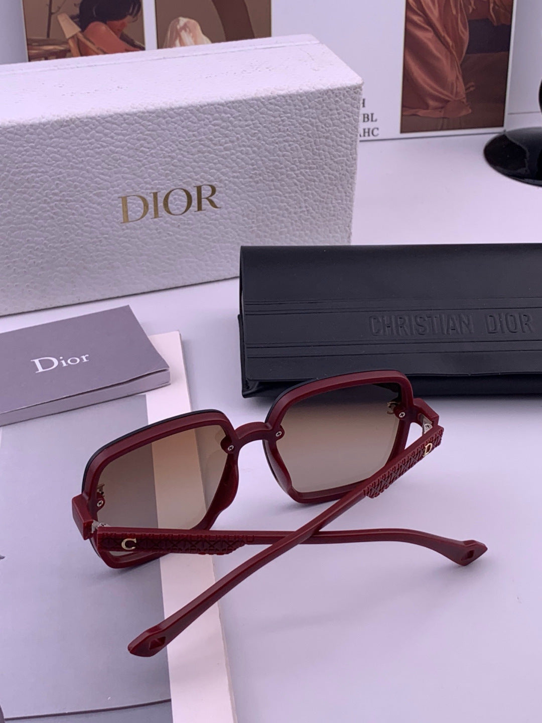 Dior D47002 Fashion Purple Lens Sunglasses for Men & Women - 449160 - detail image 6