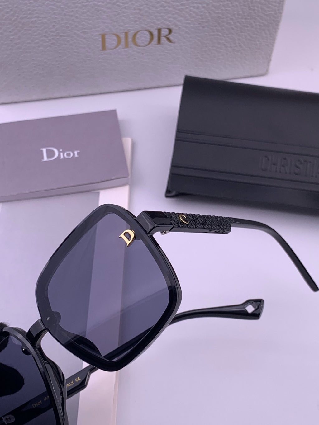 Dior D47002 Fashion Blue Lens Sunglasses for Men & Women - detail image 3