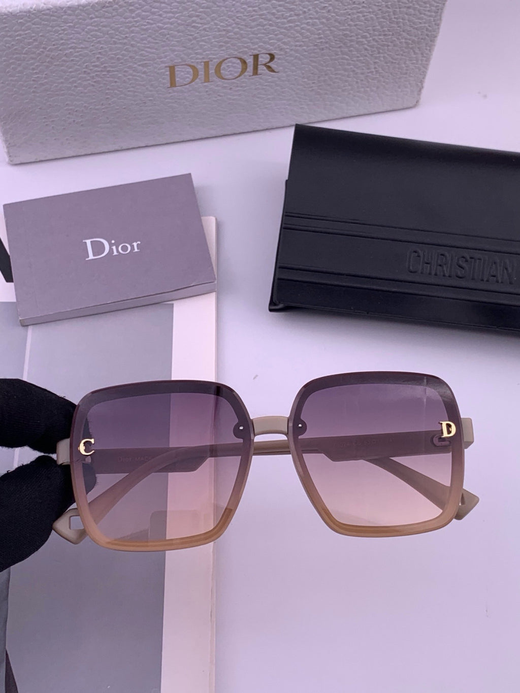 Dior D47002 Fashion Purple Lens Sunglasses for Men & Women