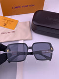 Louis Vuitton L77004 Oversized Blue Lens Sunglasses for Men & Women - 448493