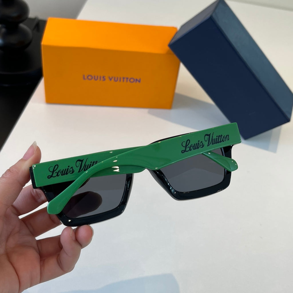 Louis Vuitton Metal Fashion Black Lens Sunglasses for Men & Women - 448551 - detail image 7