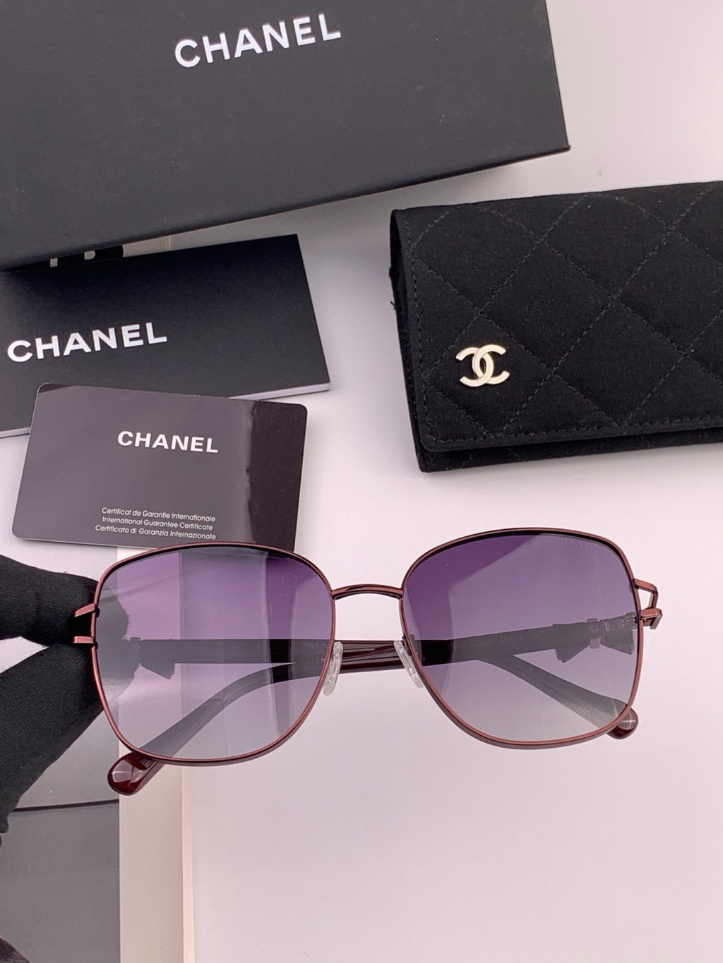 Chanel CH4759 Fashion Black Lens Sunglasses for Men & Women - 448972 - detail image 3