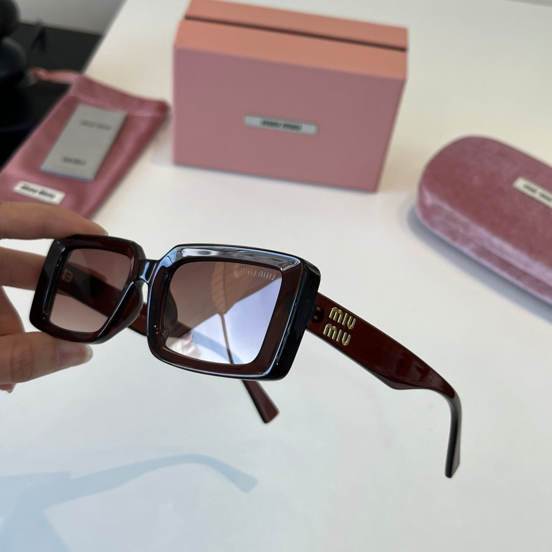 Miu Miu Square Red Lens Sunglasses for Men & Women - 449741 - detail image 4