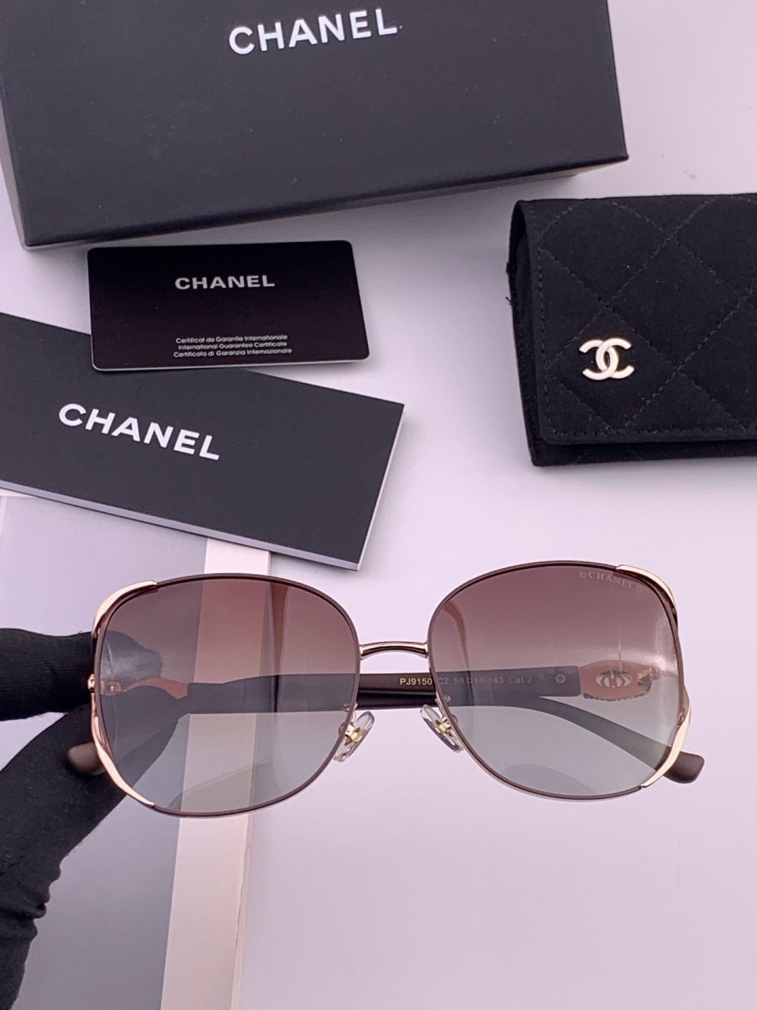 Chanel CH0915 Polarized Fashion Brown Lens Sunglasses for Men & Women - 448982