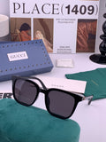 Gucci G4613 Polarized Square Black Lens Sunglasses for Women - 448777