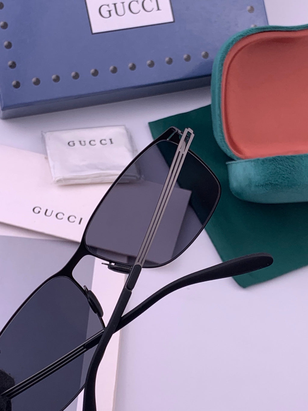 Gucci G7710 Fashion Brown Lens Sunglasses for Men & Women - detail image 5