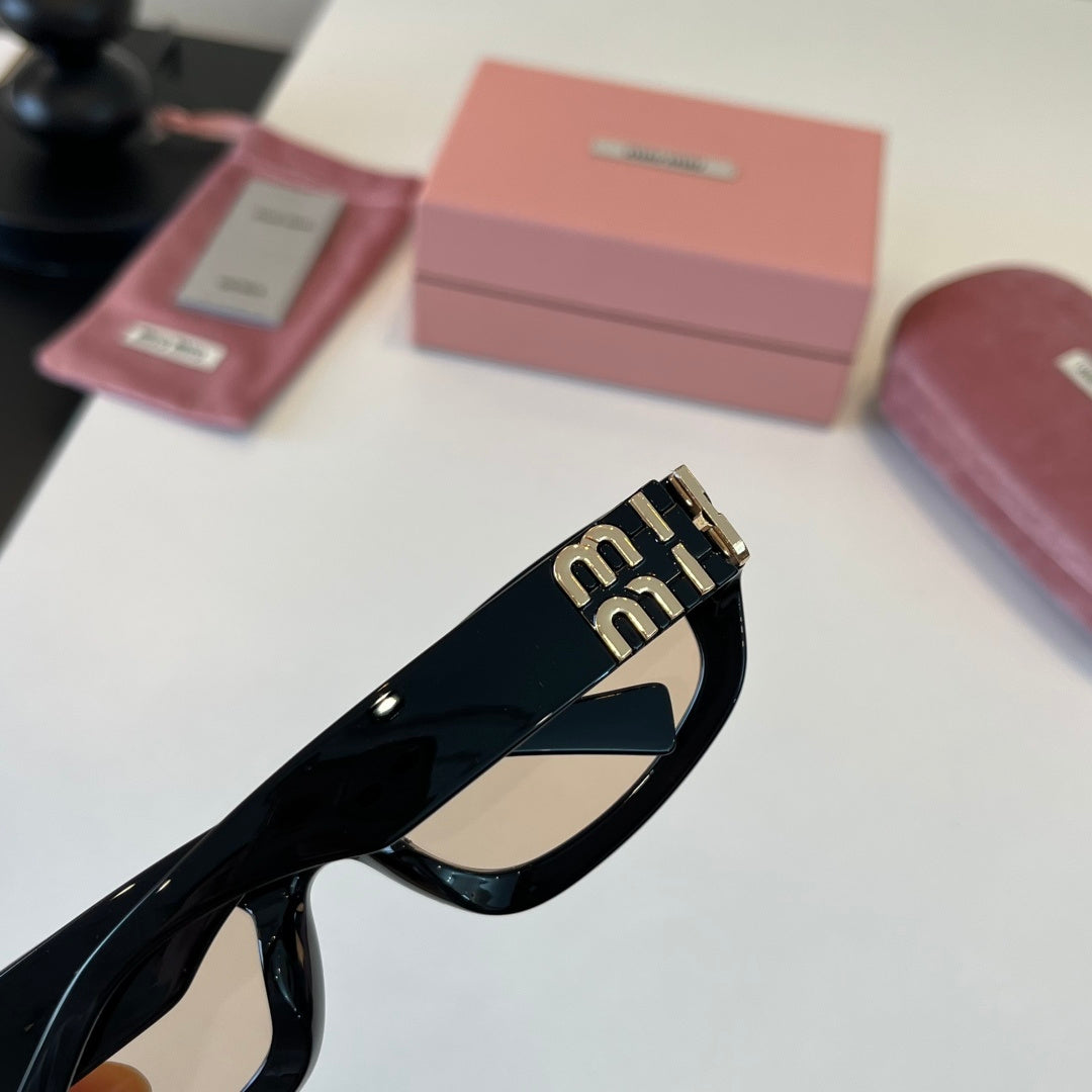 Miu Miu Cat-Eye Silver Lens Sunglasses for Men & Women - 449744 - detail image 6