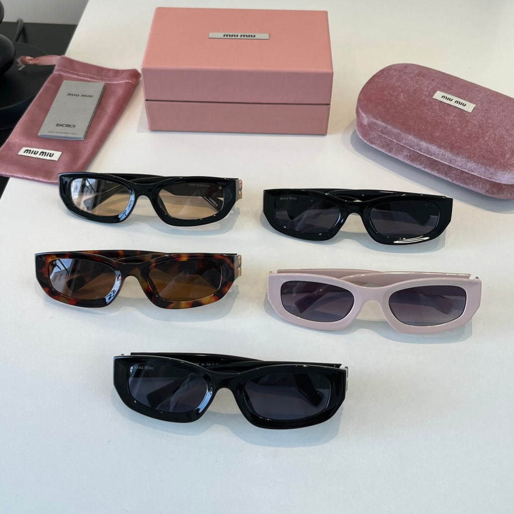 Miu Miu Cat-Eye Black Lens Sunglasses for Men & Women - 449747 - detail image 11